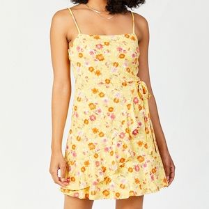 Altar'd State yellow floral dress